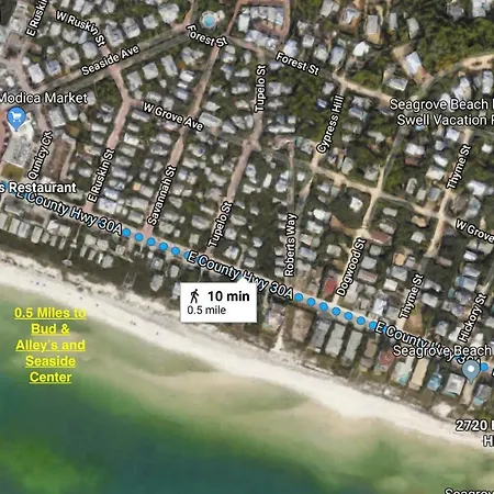 Villa Seaside Gulf Front By Exclusive 30A
